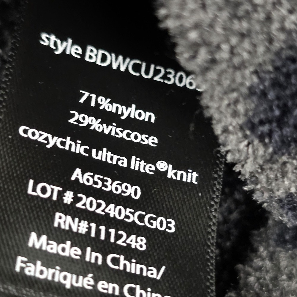 Barefoot Dreams Gray Leopard Print Open Cardigan - Picture 8 of 14